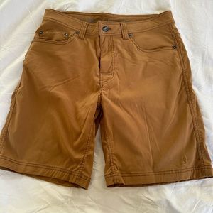 Prana Quick Dry Stretch Fit Men’s Shorts Size 34